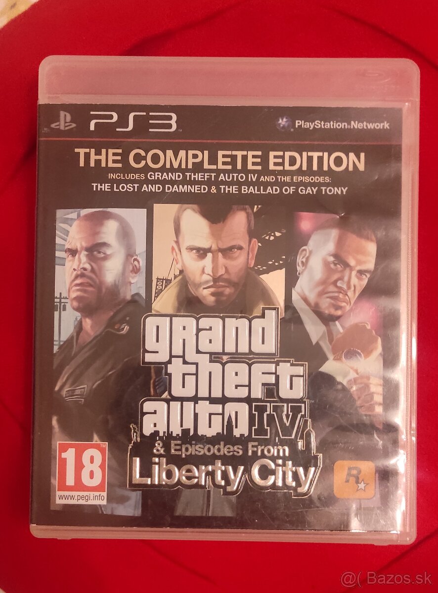 GTA 4 & Episodes from liberty city complete edition PS3