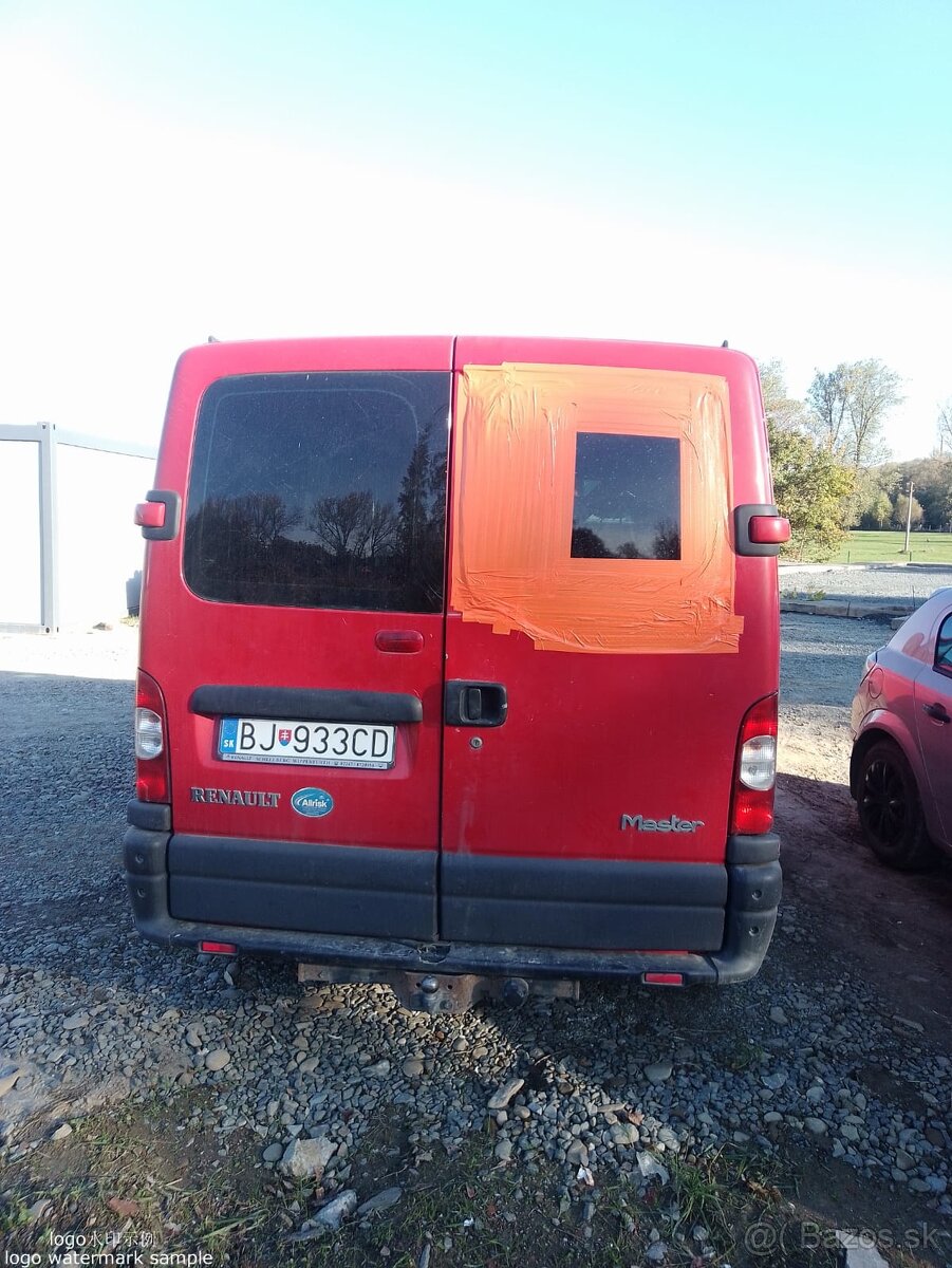 KÚPIM zadné okno RENAULT MASTER