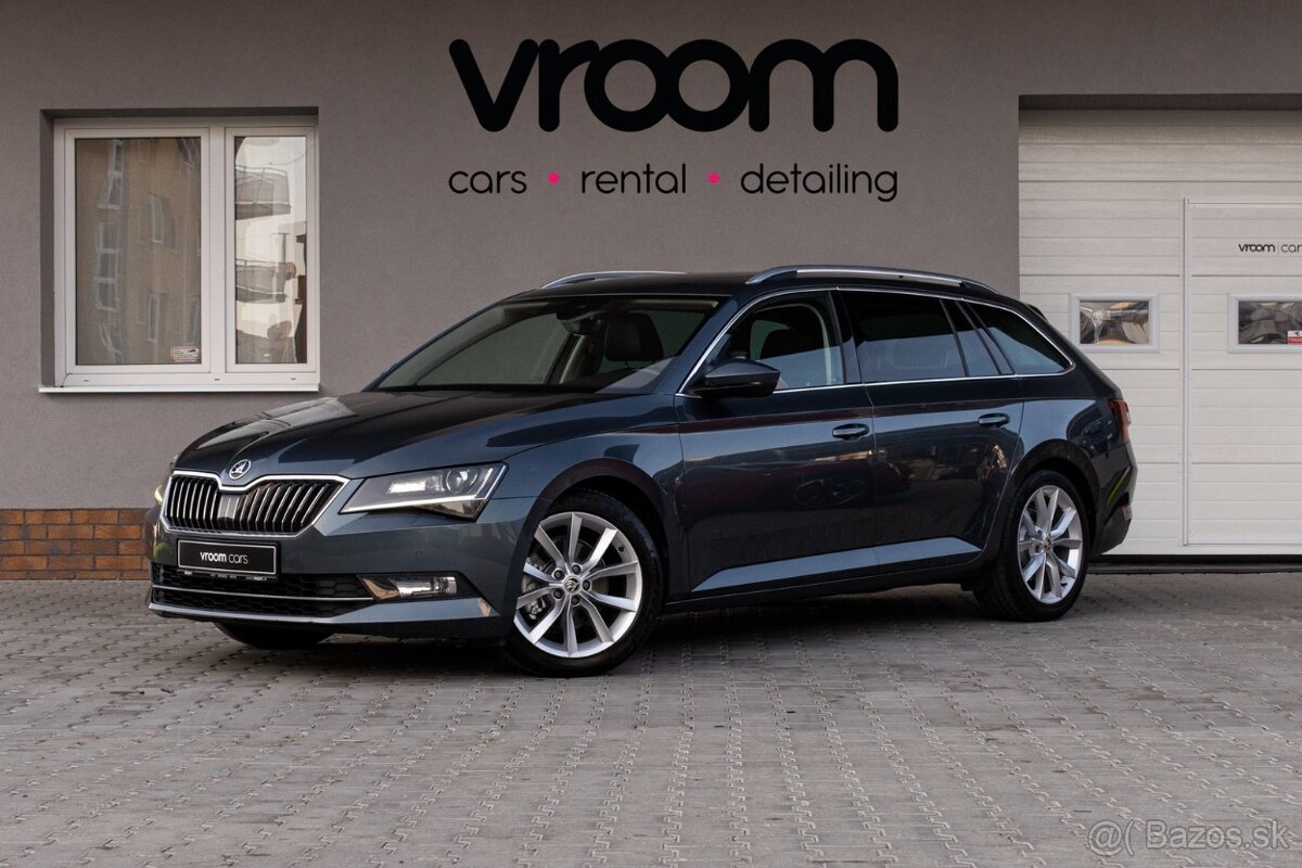 ŠKODA SUPERB TDI DSG Canton Panorama tazne odp.DPH