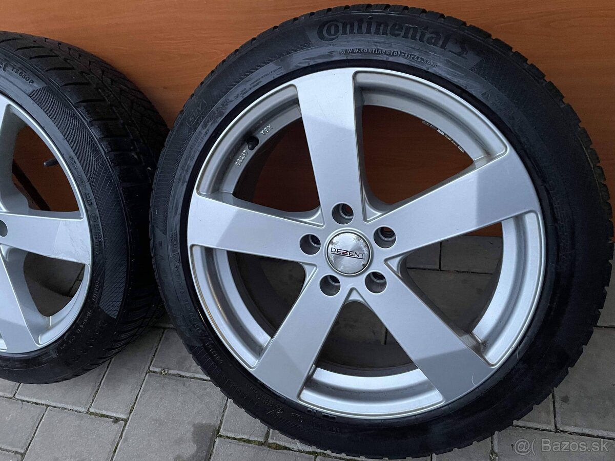 Alu disky Elektrony 5x112 7,5x18 ET 38 VW Seat 215 50 R18 Zi