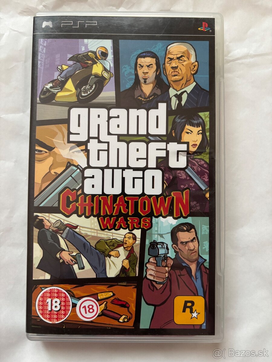 Grand Theft Auto Chinatown Wars PSP hra