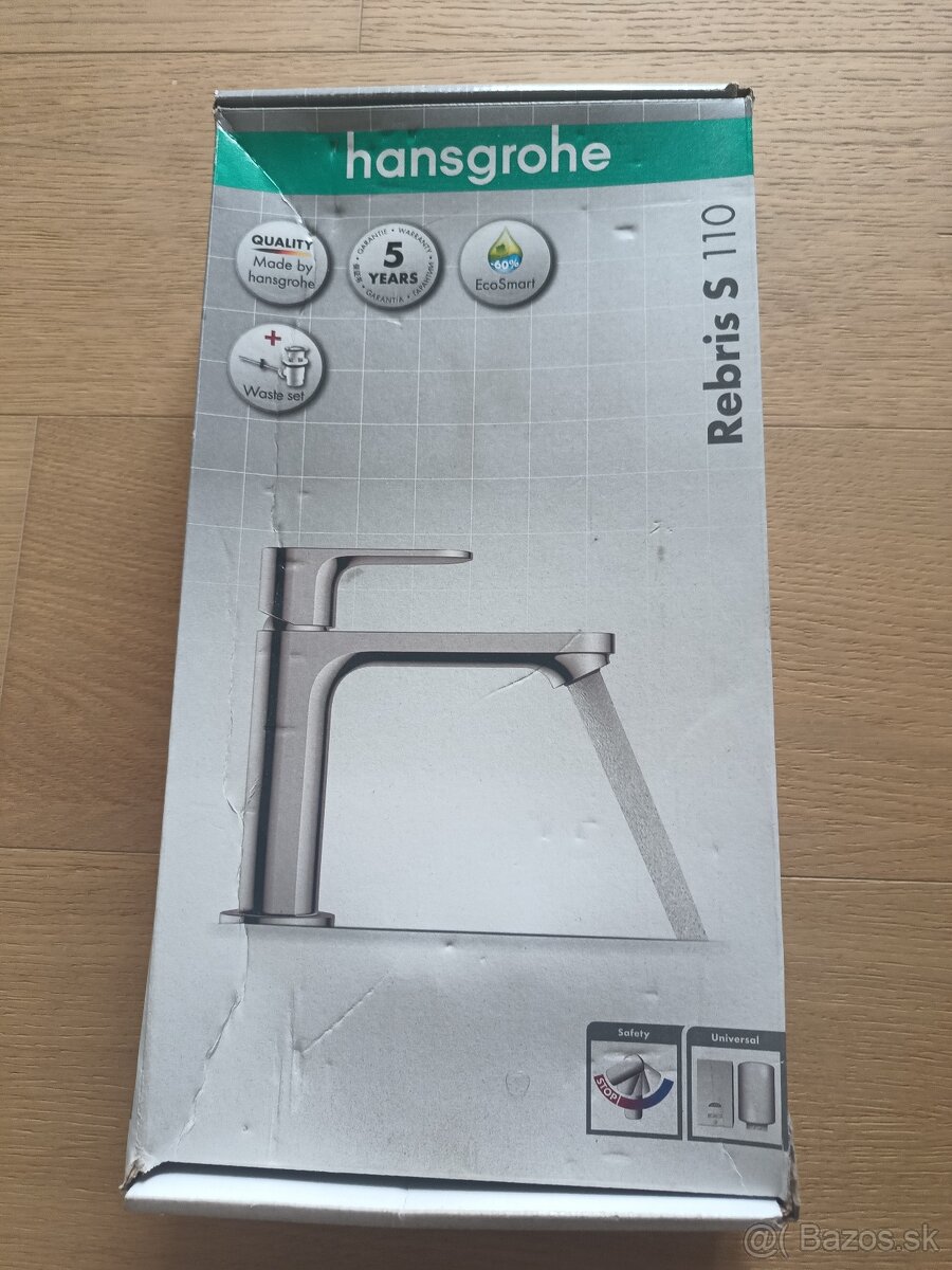 Umývadlová batéria Hansgrohe Rebris S 110