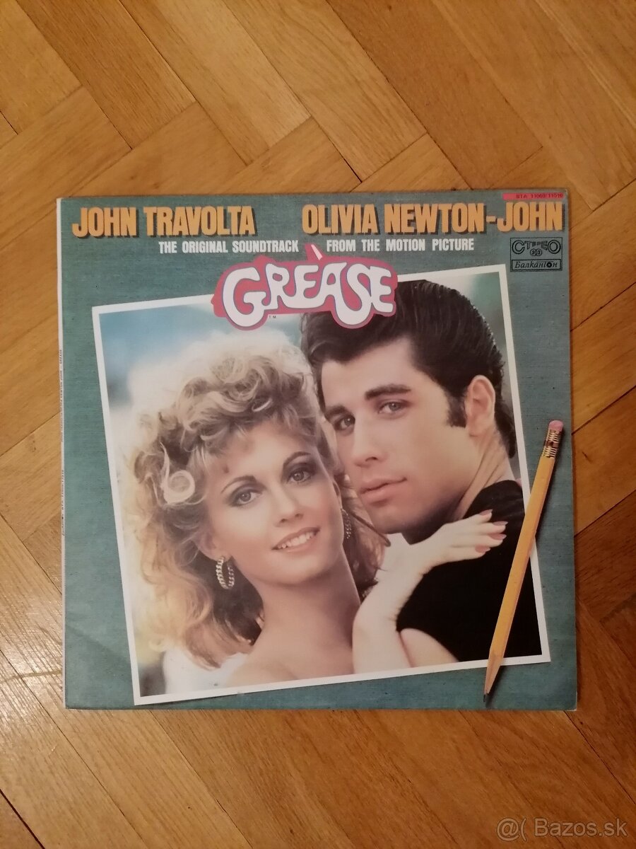 LP platňa John Travolta & Olivia Newton - Grease (2x LP)