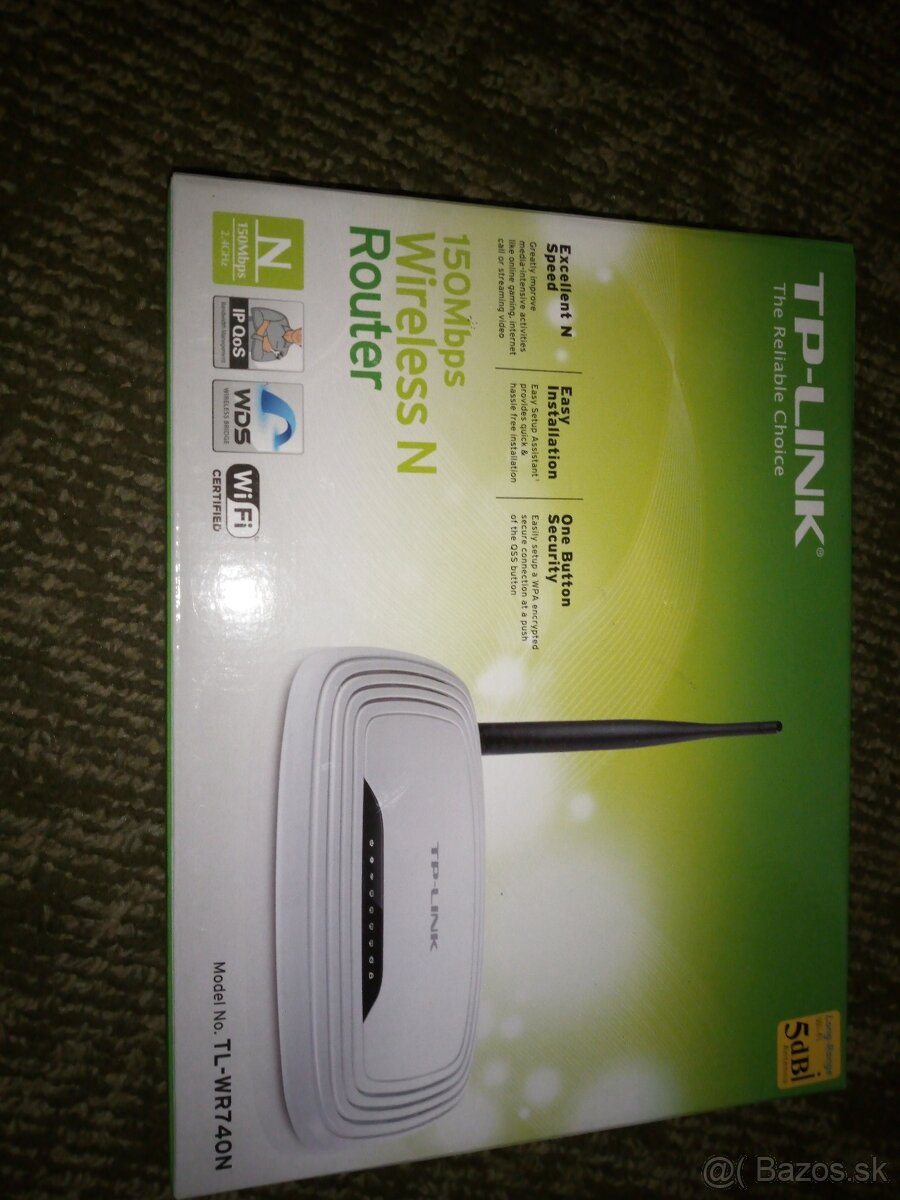 Wifi router len os odber