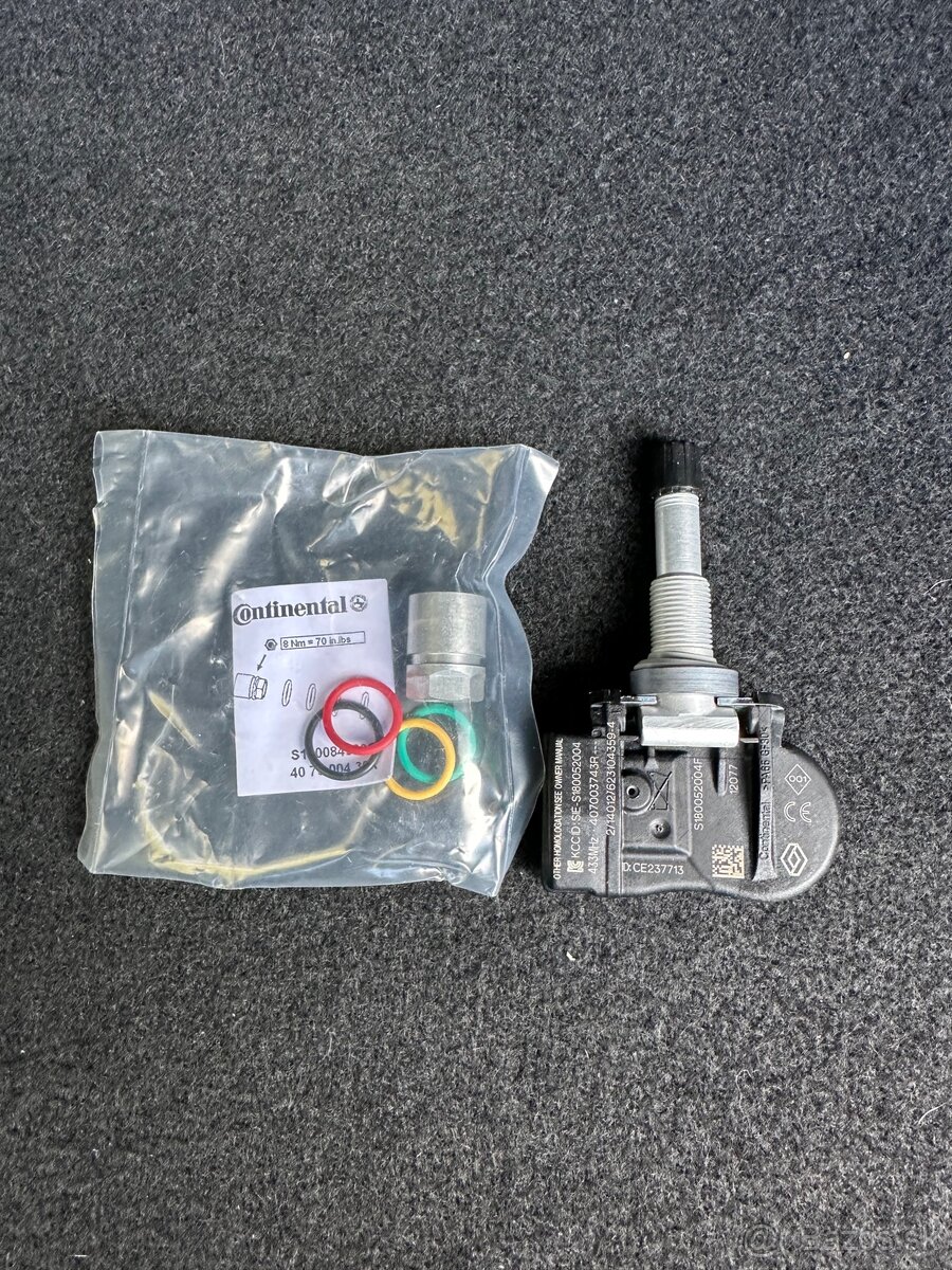 Renault TPMS senzory tlaku v pneu