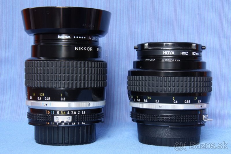 NIKON NIKKOR 50/1,2  & 35/1.4