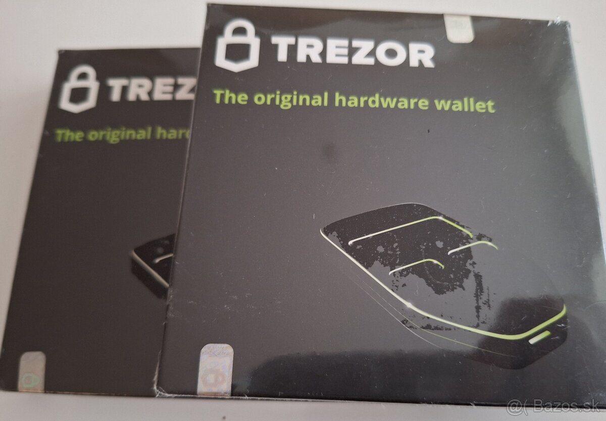 Hardverova penazenka (trezor)