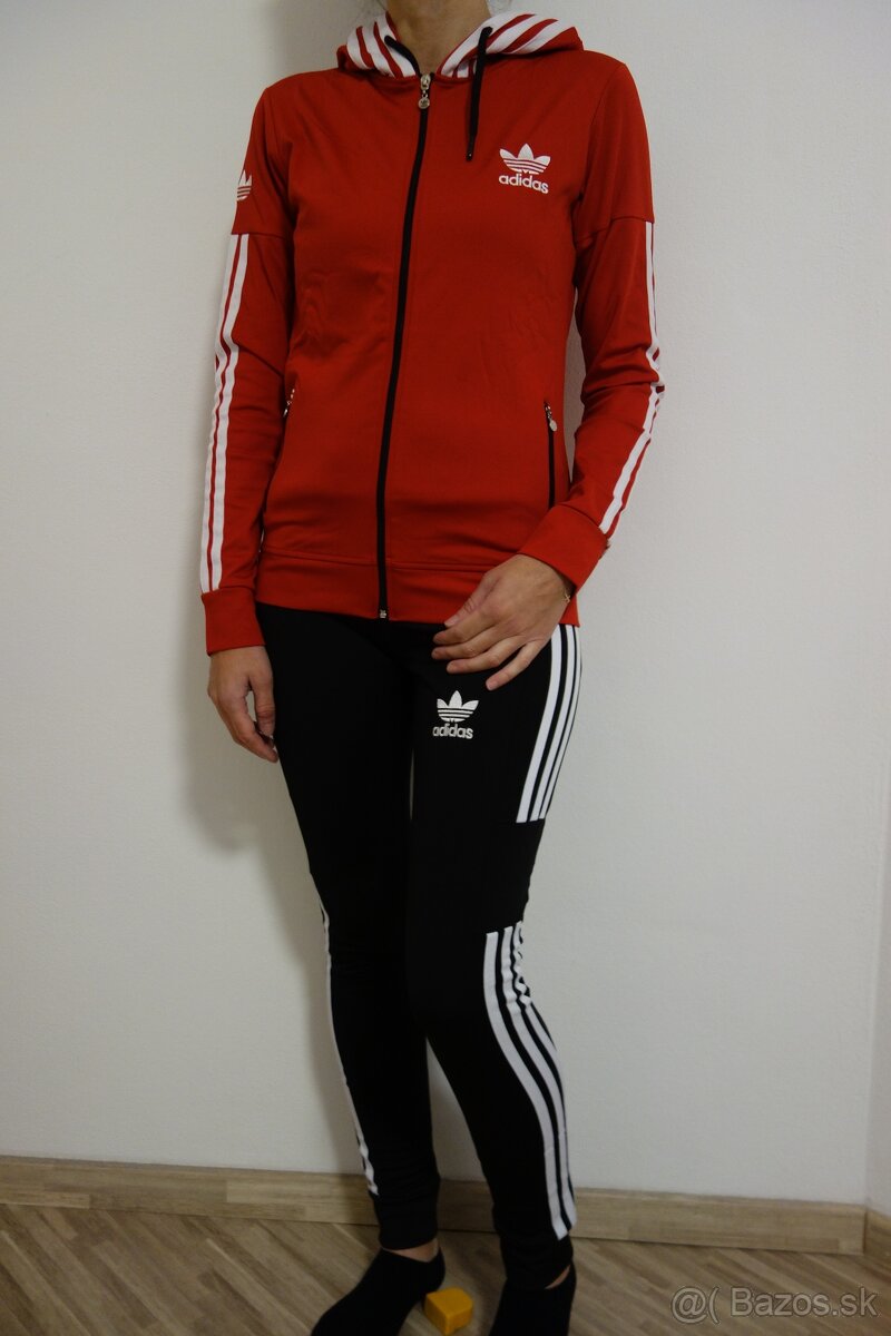 damska sportova suprava adidas,cerv.,styl.