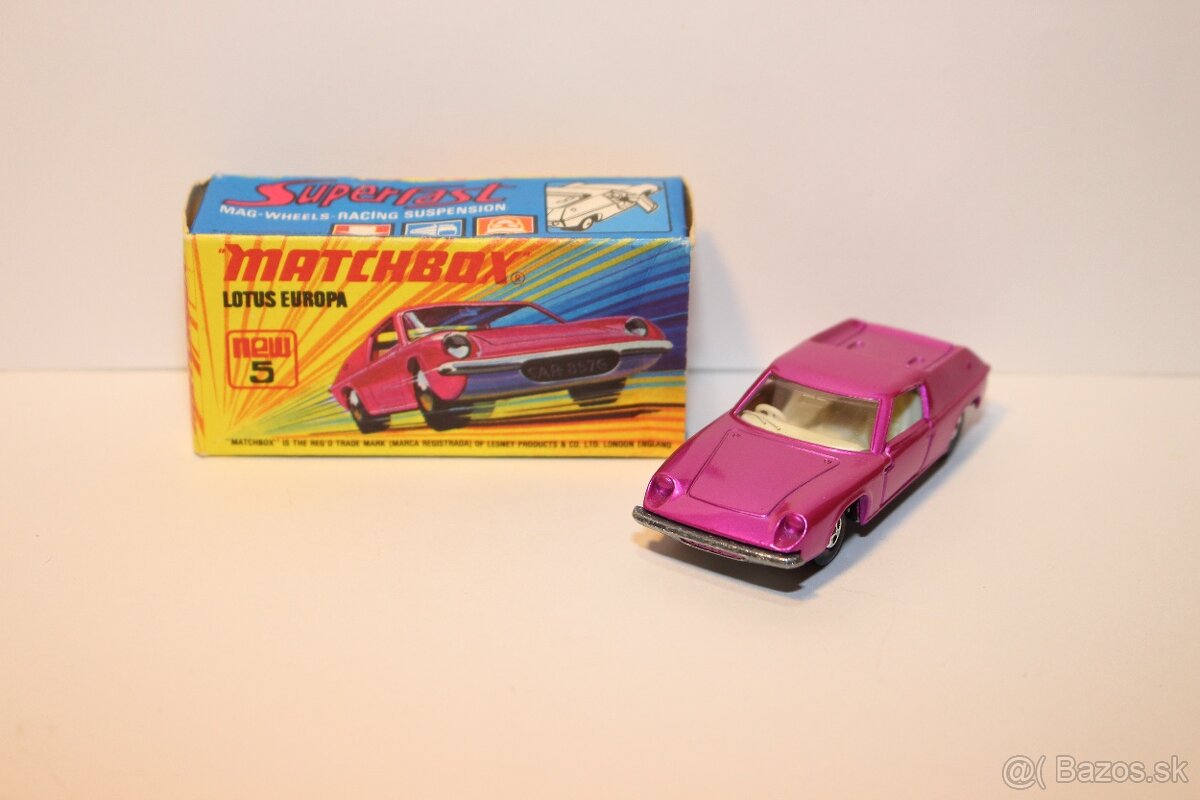 Matchbox Sf Lotus Europa Nitra Bazo Sk