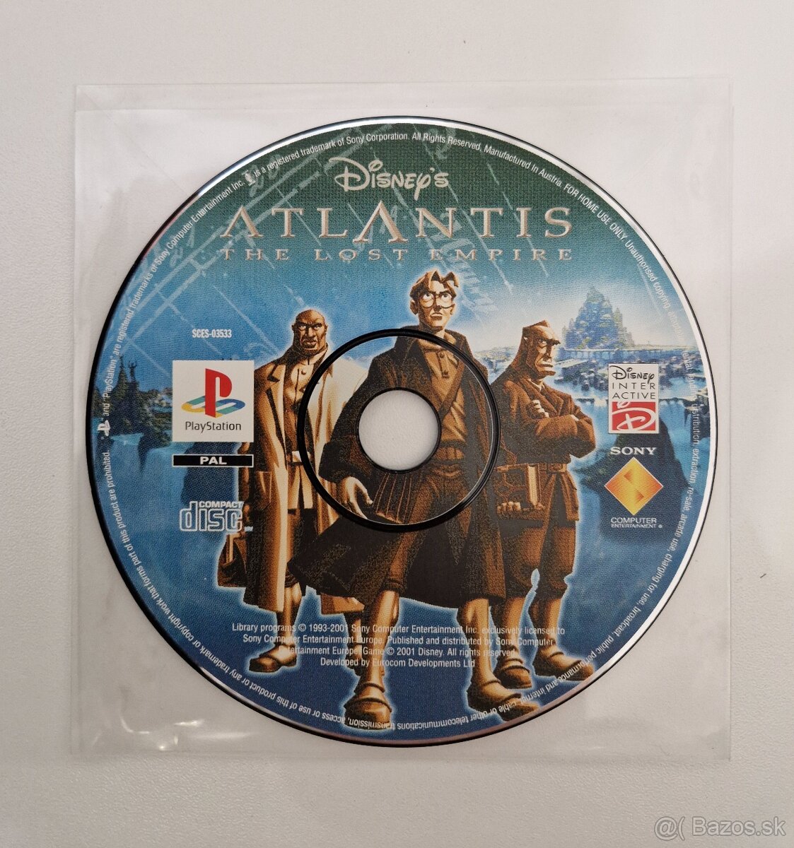 Atlantis The Lost Empire PlayStation 1