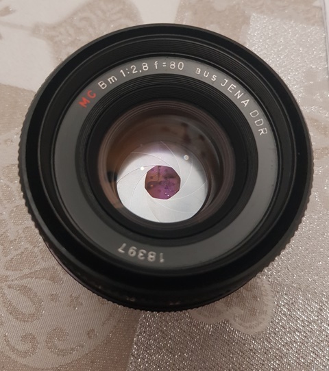 objektív Helios 44M-4, BIOMETAR C.Zeiss Jena , redukcia