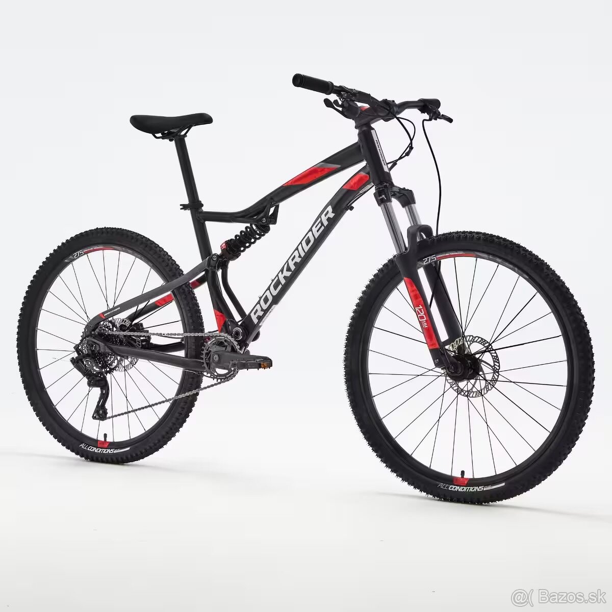 Horský bicykel st 530 s 27,5" čierno-červený