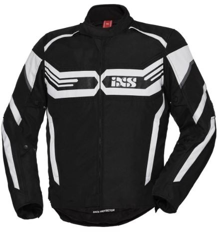 Moto bunda IXS Sport Jacke RS-400 ST biela