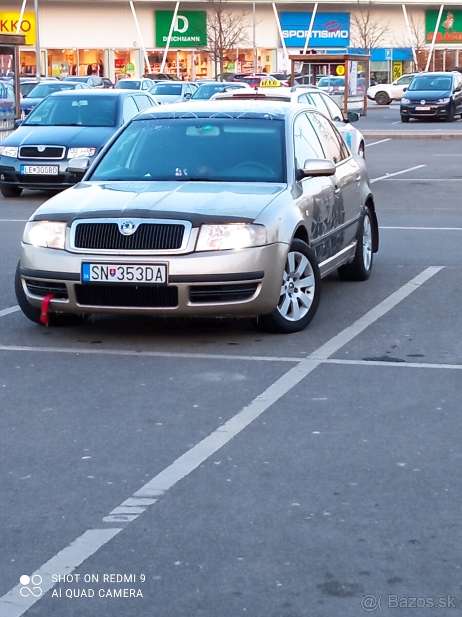 Škoda Superb 1.9tdi bez DPF.