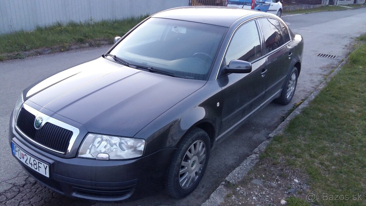 Predám Škoda Superb 1.9TDI, 96kW, r.v. 2004