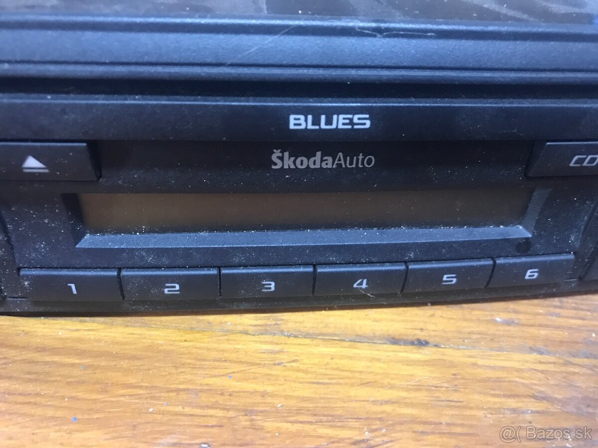 Autoradio skoda Blues