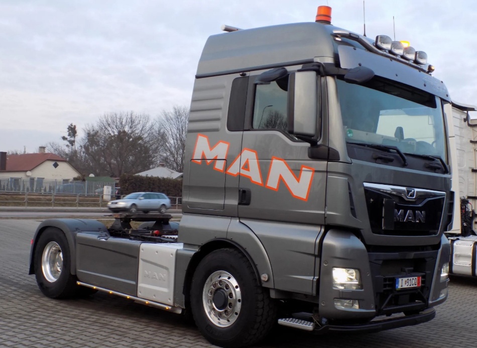 MAN TGX 18.500 - 4x4 - Hydrodrave - Tahač+Hydraulika–EURO 6