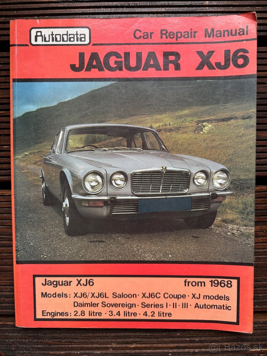 JAGUAR XJ6 XJC originální návod k obsluze a montážní manualy