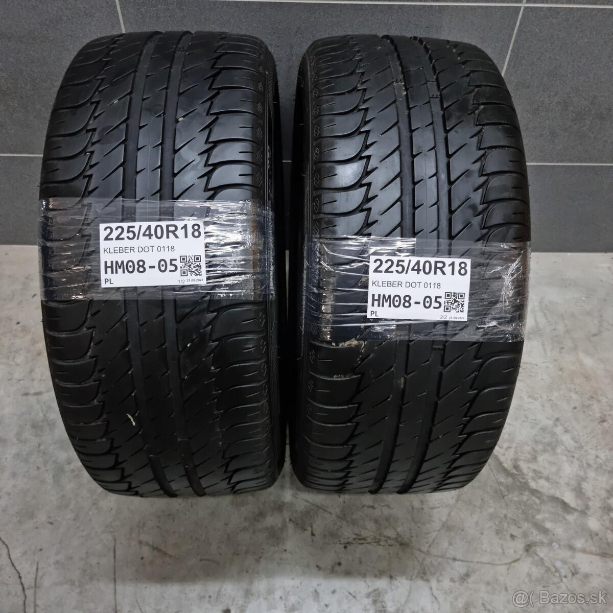 Letné pneumatiky 225/40 R18 KLEBER DOT0118