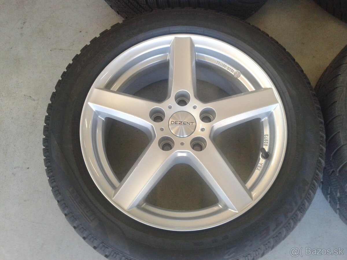 Predam Zimne ALU 5x114,3 R16 6,5J ET50 DEZENT HYUNDAI KIA