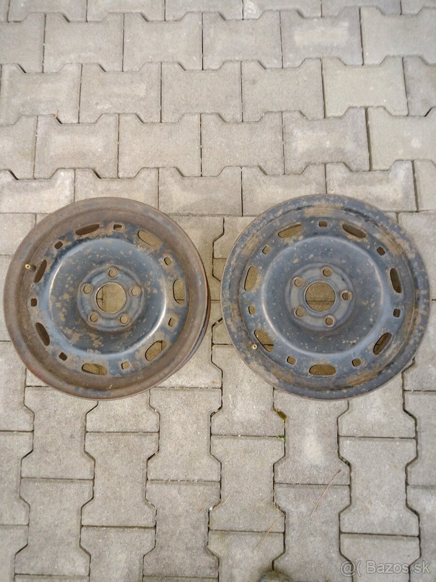 2ks plechace r14 VWAG (5x100, 6Jx14 ET43)