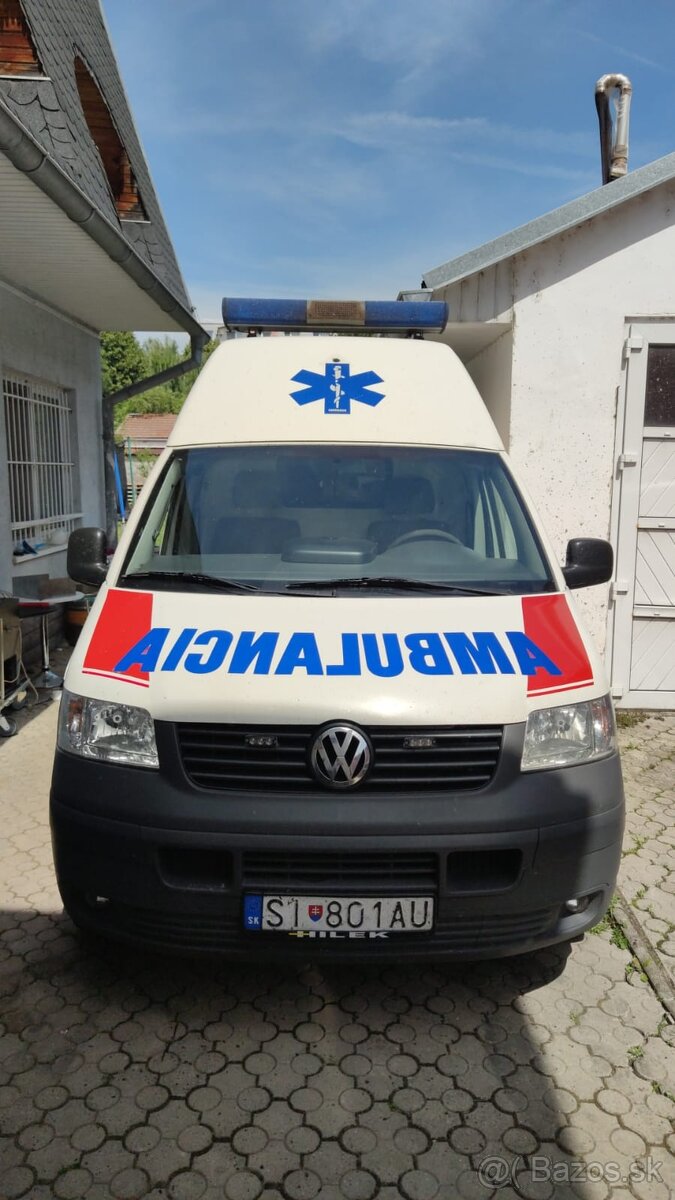 predam volkswagen T5 dodavka vysoka 4x4 2006 rok Ak nedvihne