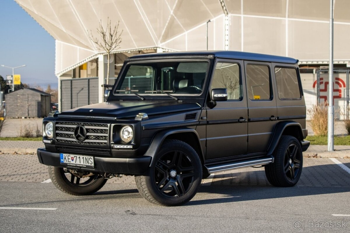 Mercedes-Benz G trieda G320 benzín + LPG