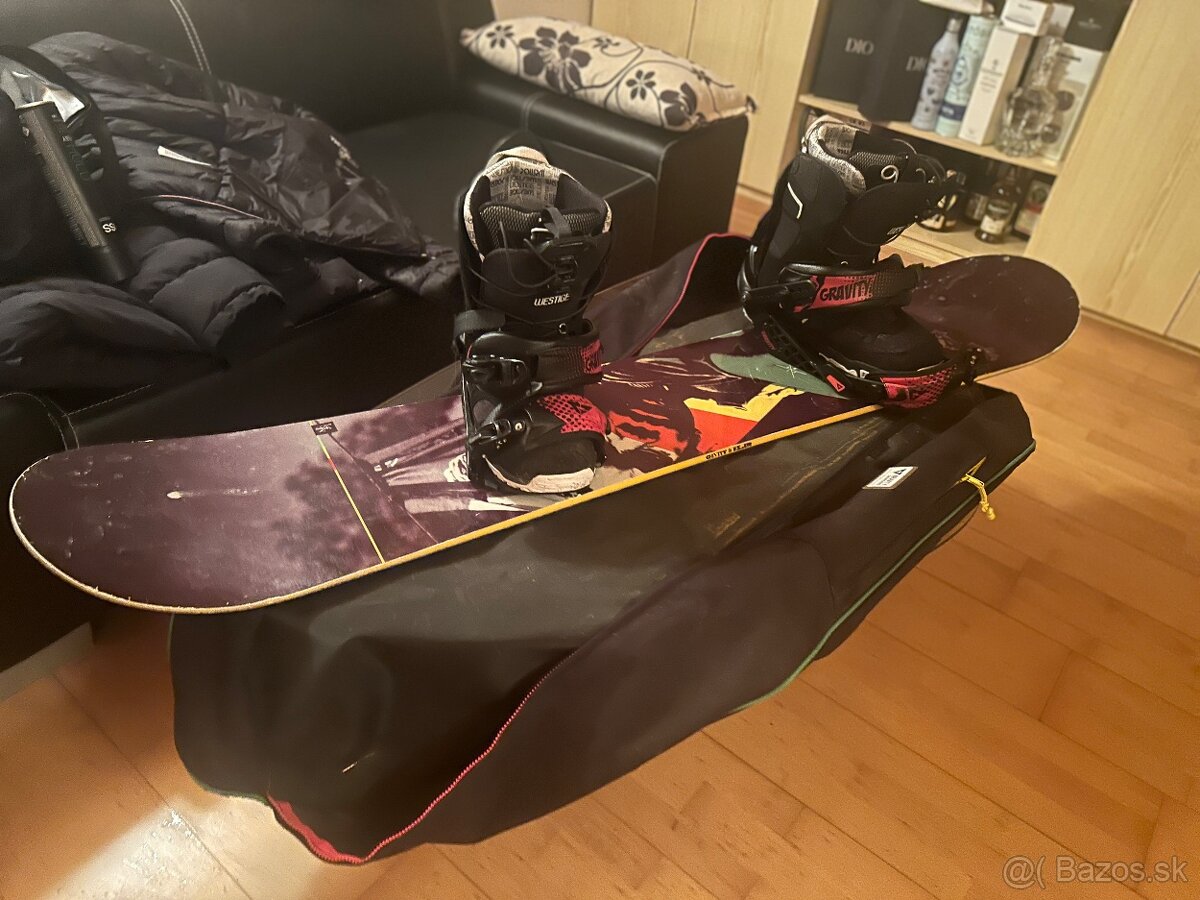 Snowboard Komplet