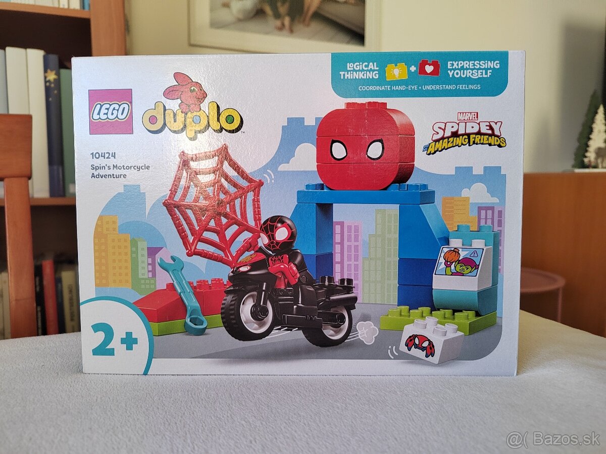 LEGO Duplo 10424 - Spin a dobrodružstvo na motorke - NOVÉ