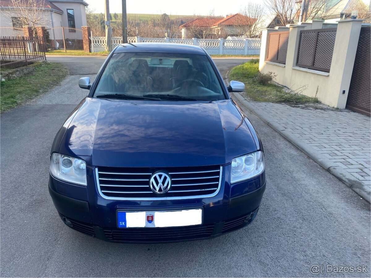 Volkswagen Passat B5,5 1,9 TDI 96kw rok výroby 2003