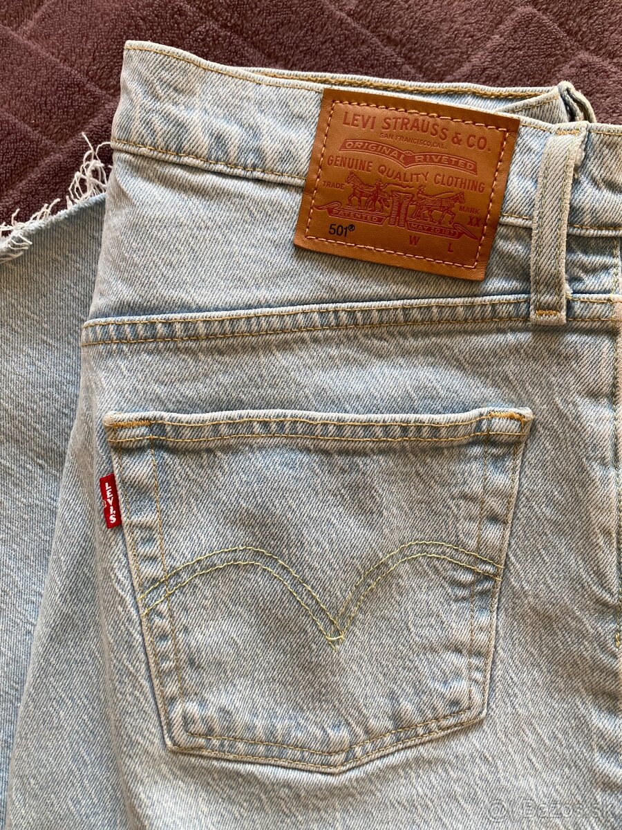 Levi’s 501 high waisted jeans original