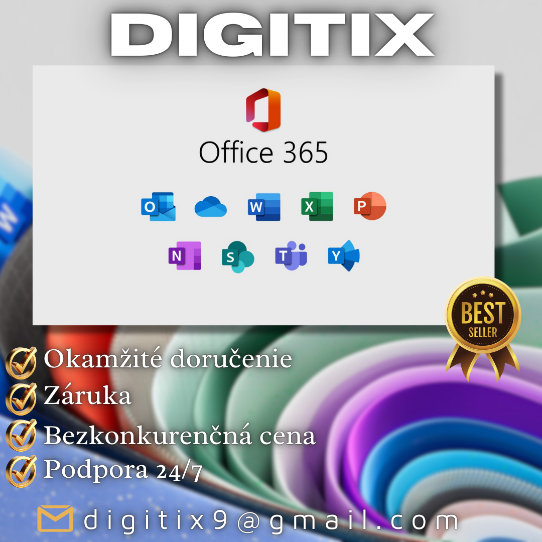 Microsoft Office 365 (Windows, MacOS, Android, iOS)-TOP CENA