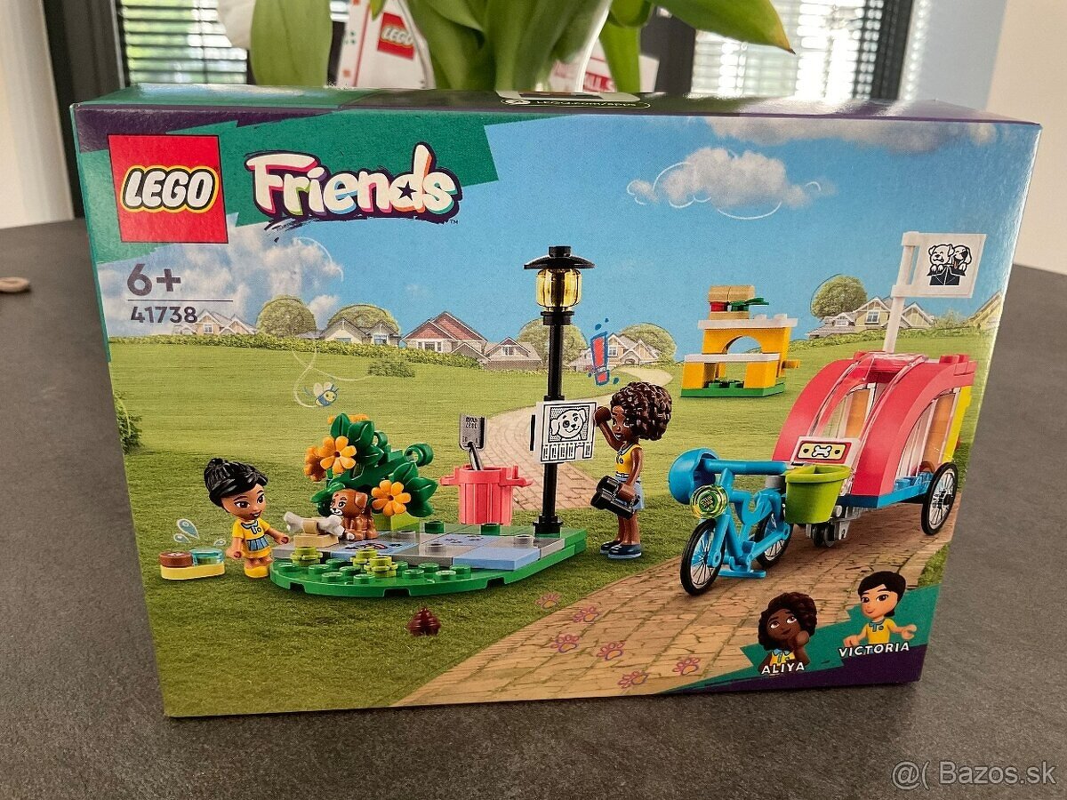 LEGO Friends 41738 Záchrana psíka na bicykli