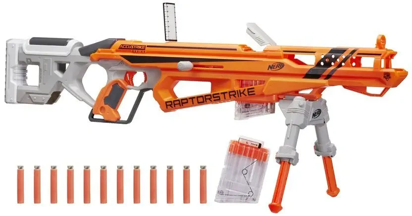 Predám puśku Nerf Accustrike Raptrostrike