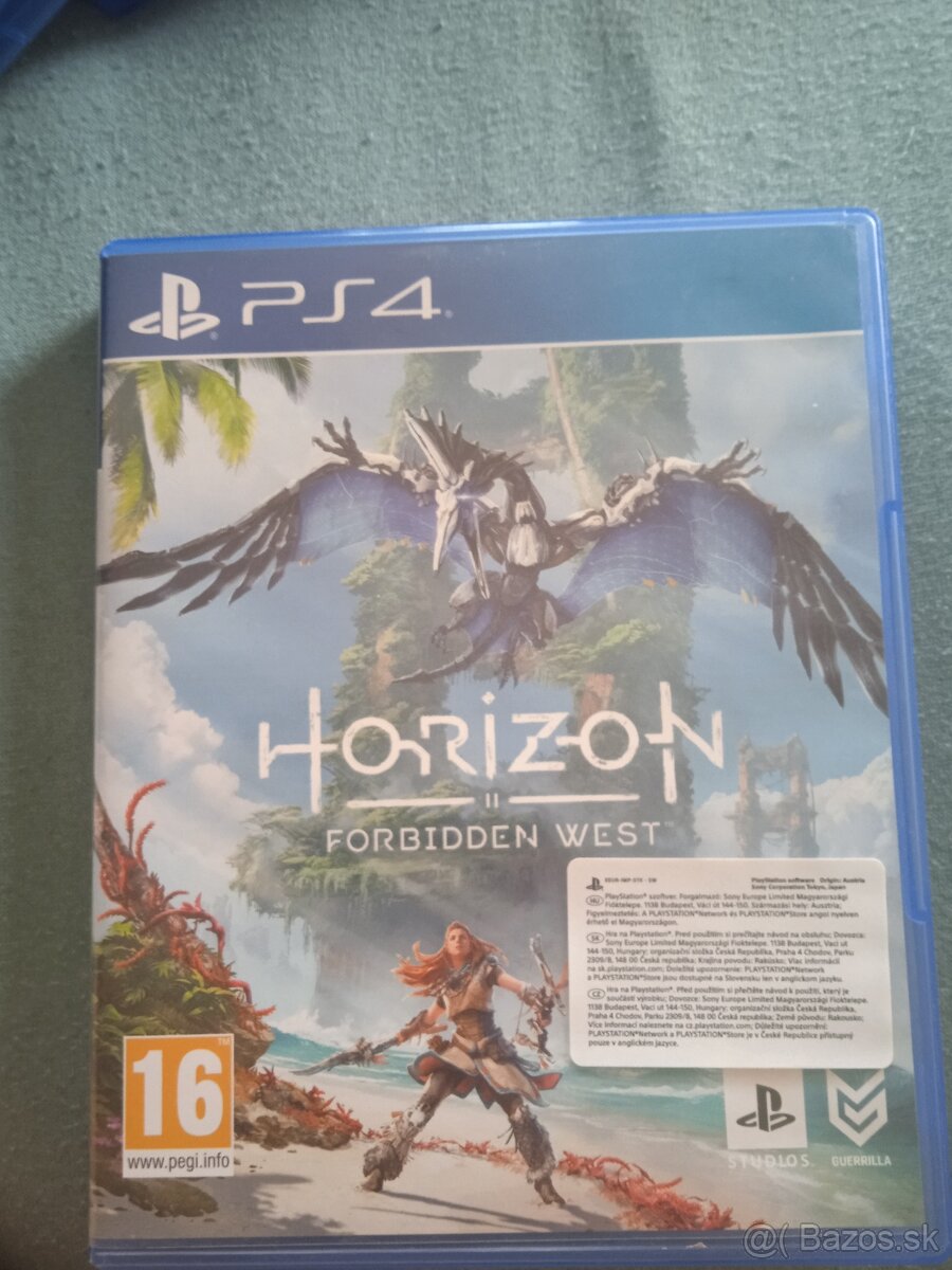 Predám PS4 Horizon Forbidden West CZ tit.