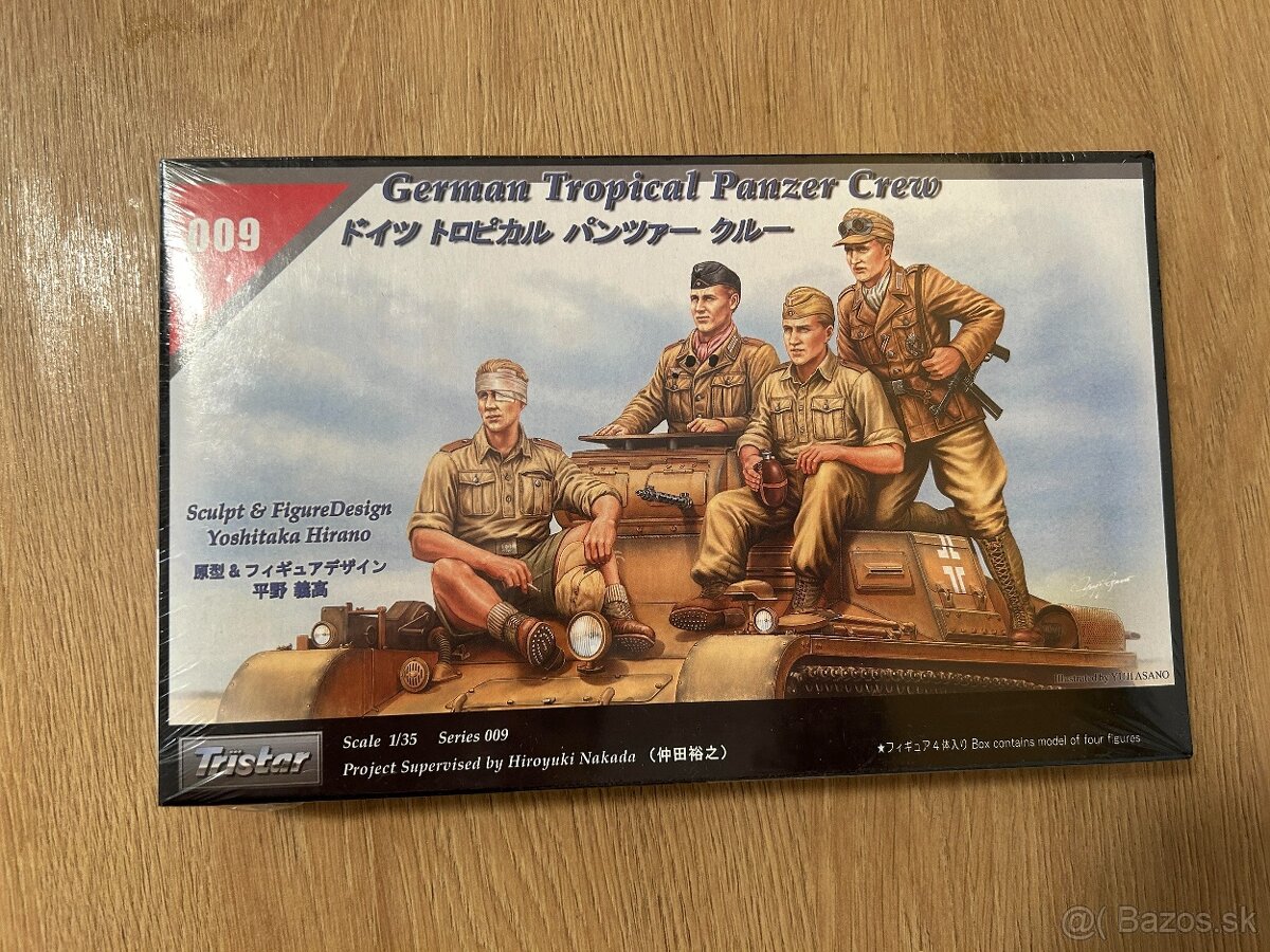 Model 1/35Hobby Boss 84409 German Tropical Panzer Crew