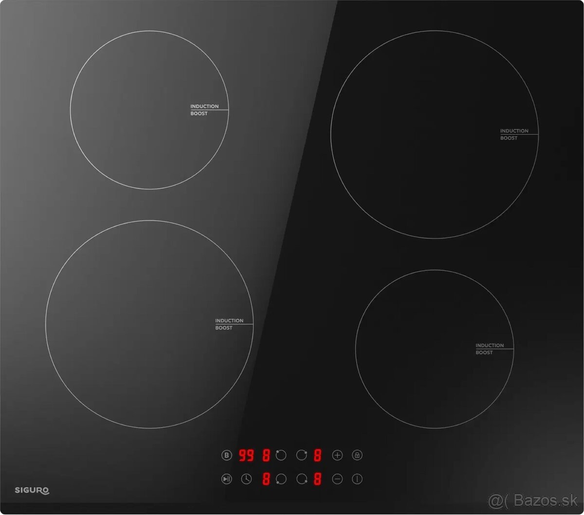 Indukčná varná doska Siguro SGR-HB-I230B Boost