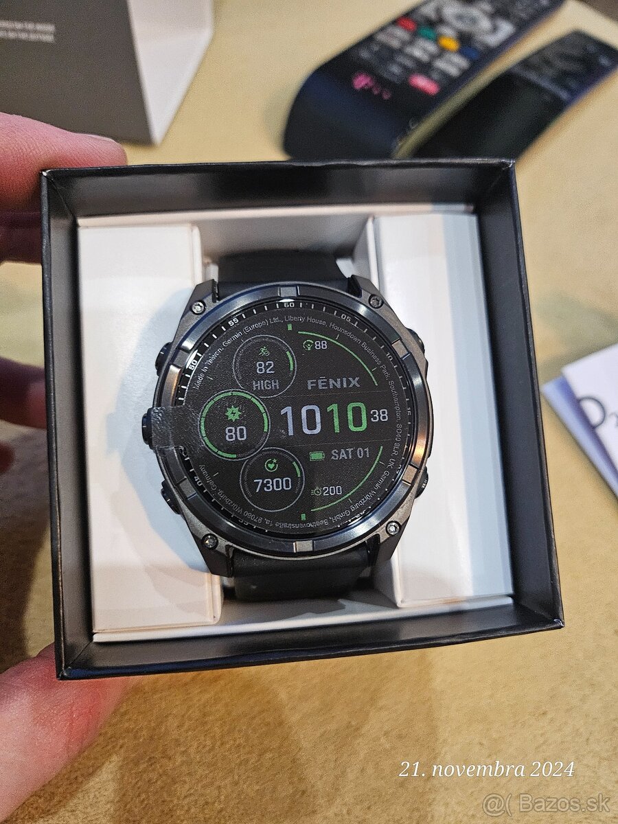 Garmin Fenix 8 51mm Saphire Solar