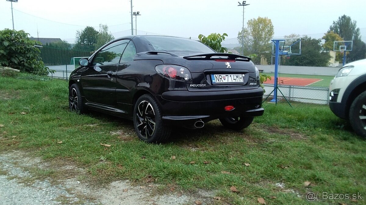 Rozpredám Cabrio 206 cc 2.0 16v