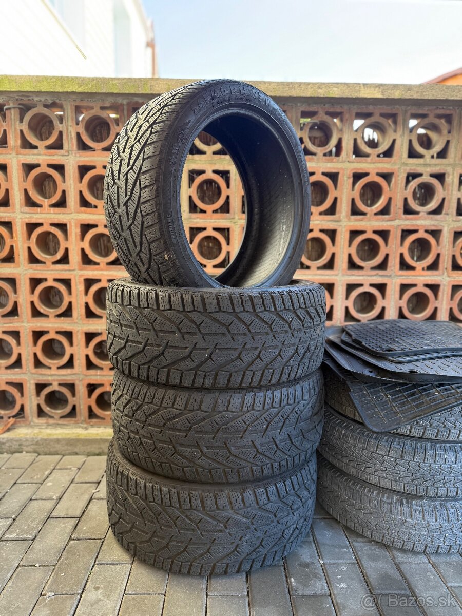 Predám zimne pneumatiky 245/40 R18