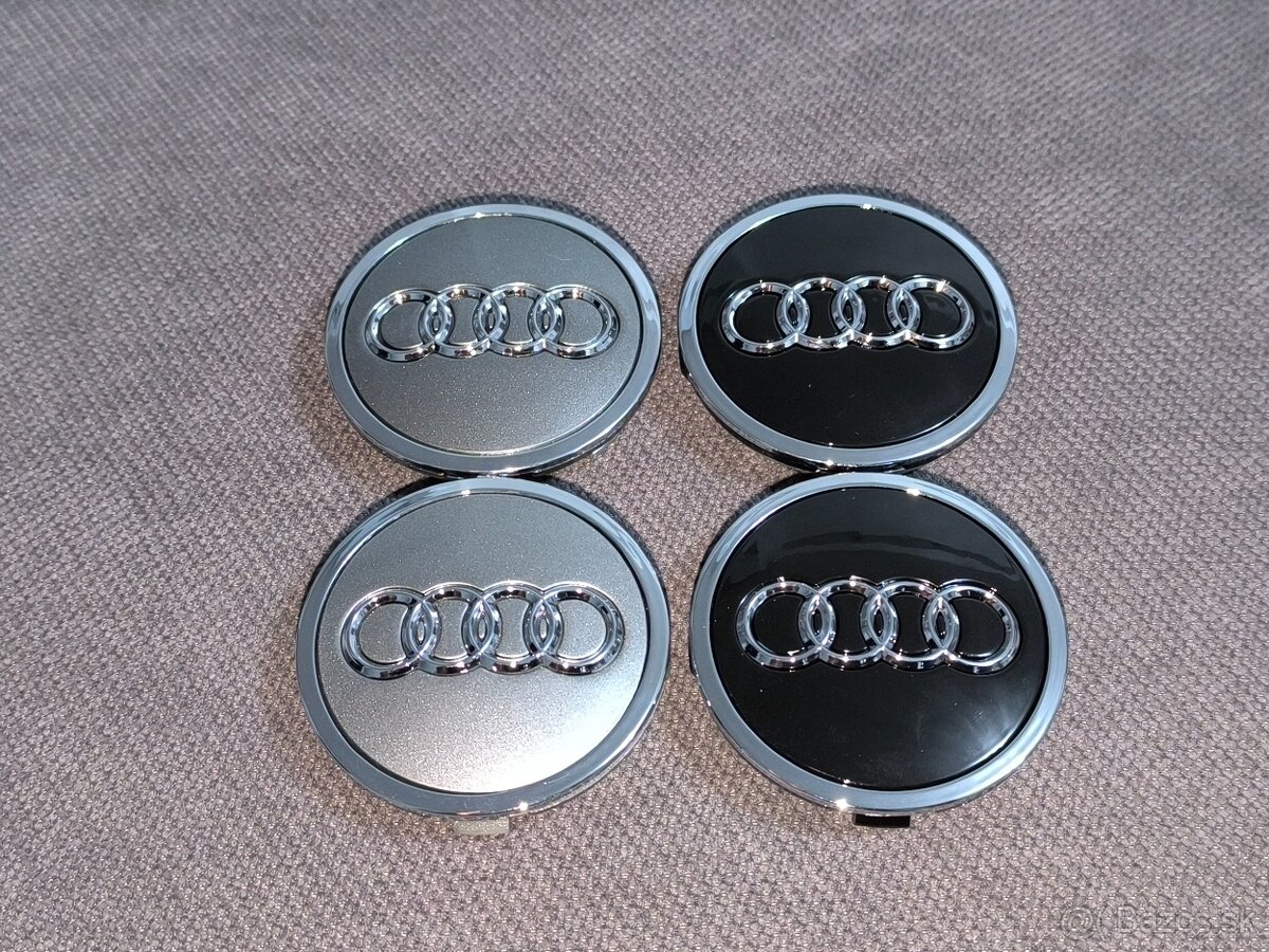 Audi stredové krytky 61mm 4ks ( sada)