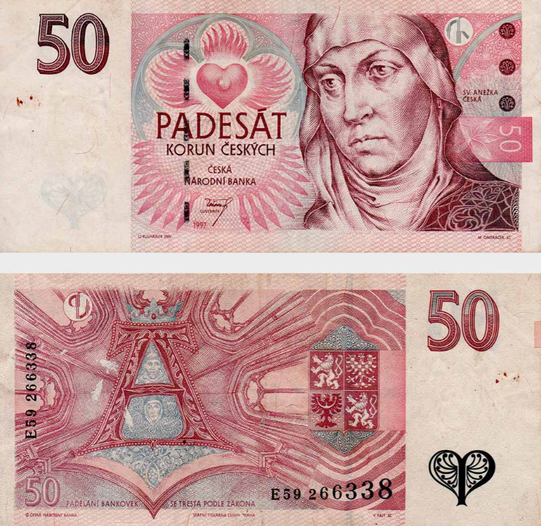 50 Korún 1997 Česko UNC