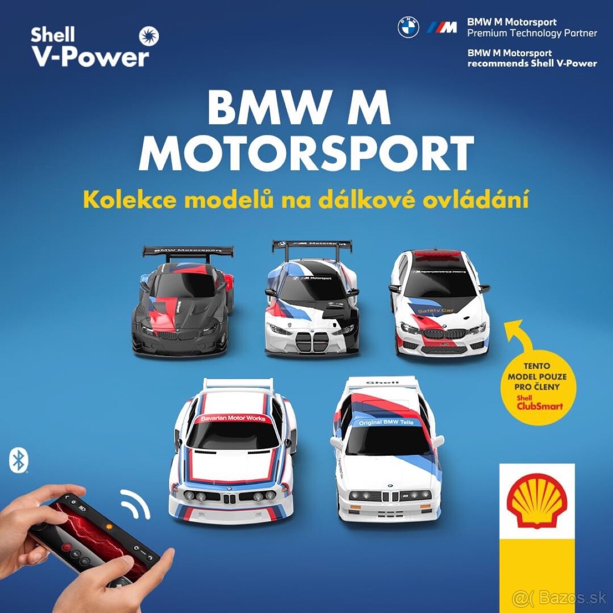 Baterka do modelov aút z kolekcie Bmw Shell