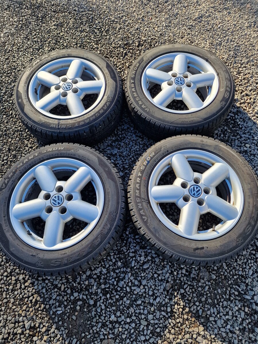 Aku disky 16"5×112 zim.pneu 205/60r16C