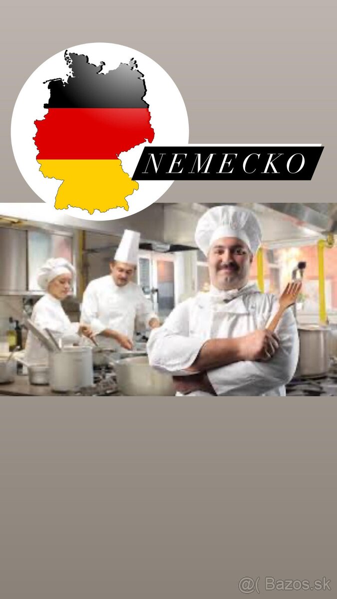 Kuchár Nemecko - pracovna zmluva