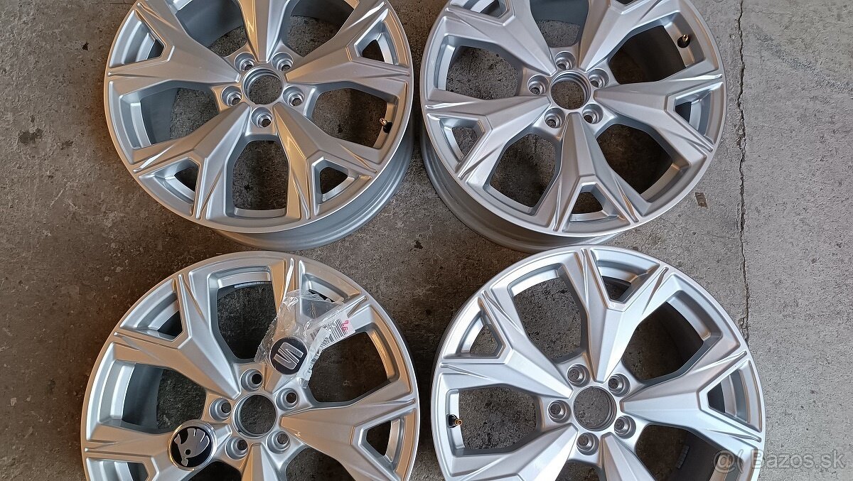 R17 5x100 mm (škoda, VW, audi, subaru, toyota, seat)