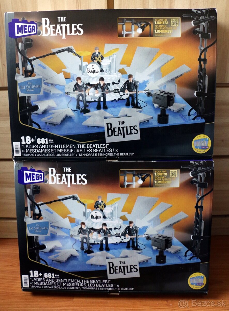 Stavebnica MEGA The Beatles koncert so svetlami (681 Pieces)