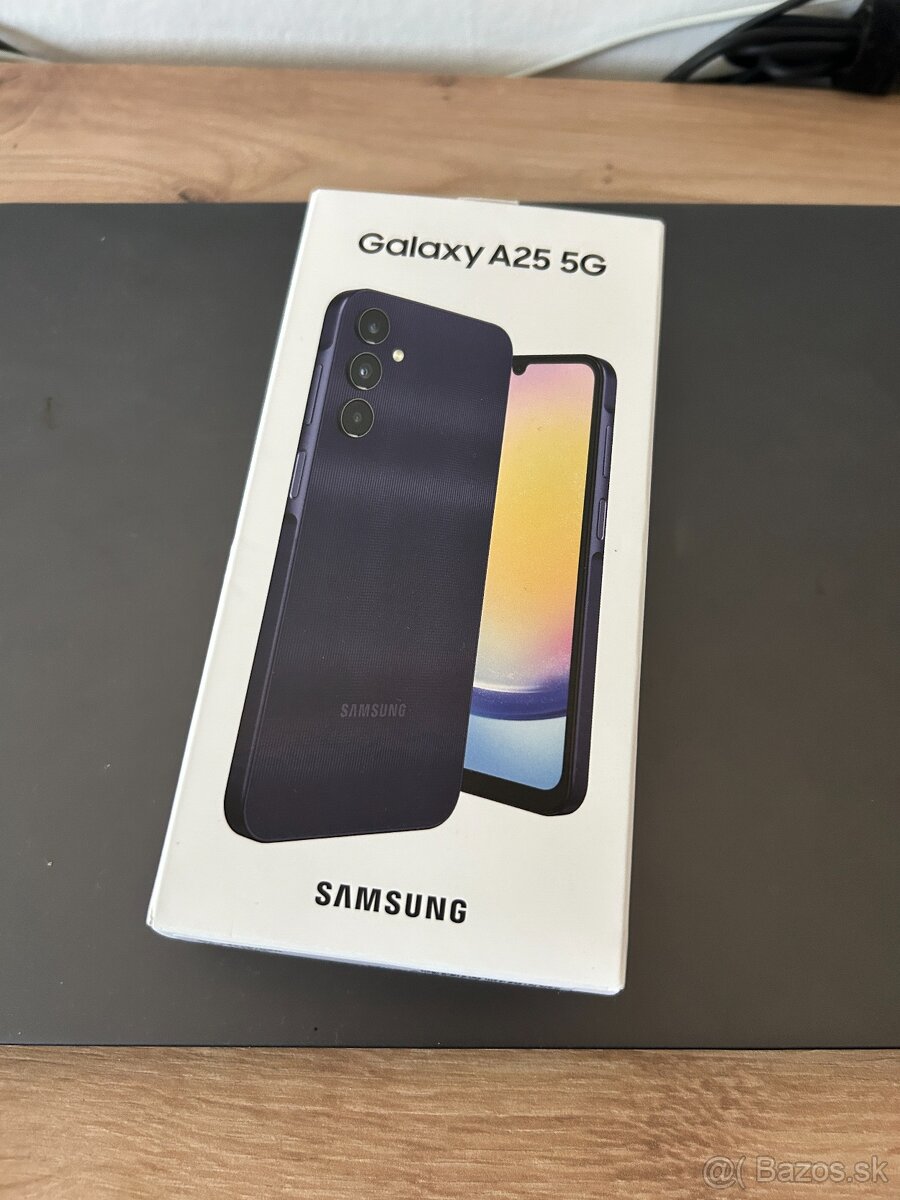 Samsung Galaxy A25 5G 6/128GB Blue Black - NOVÝ