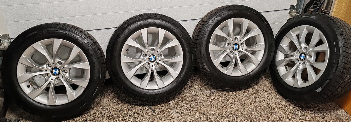 4 ks originálne disky BMW 17 palcov