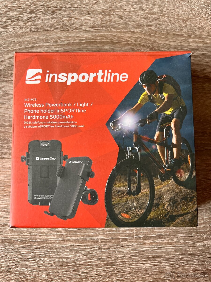 Bike powerbank/držiak/svetlo